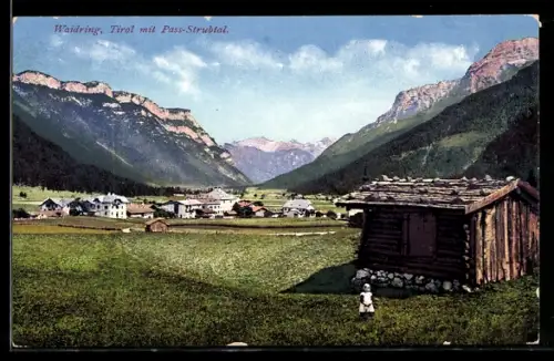 AK Waidring, Gesamtansicht mit Pass-Strubtal