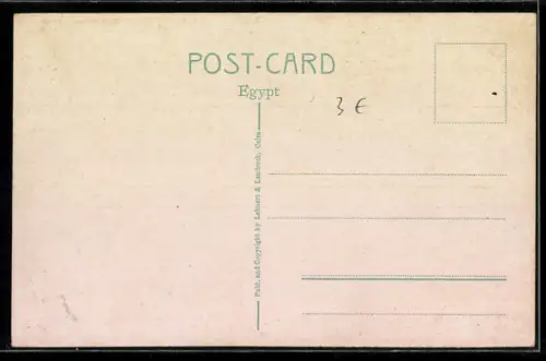 AK Cairo, Scenery near the Pyramids