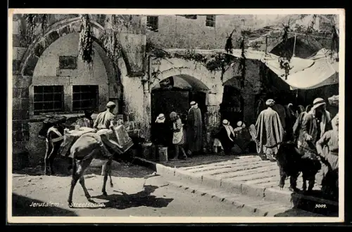 AK Jerusalem, Streetscene, Packesel