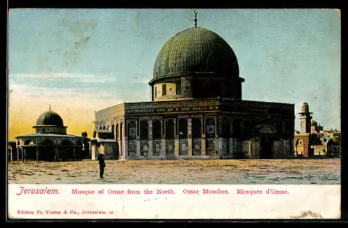 AK Jerusalem, Mosque of Omar from the North