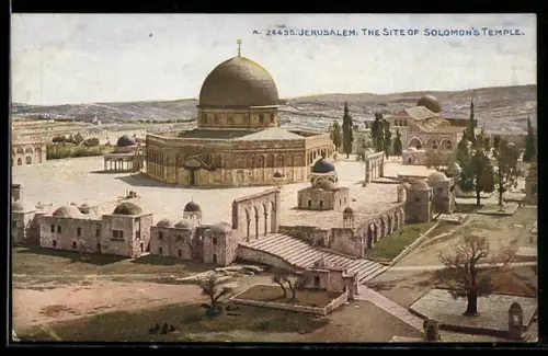 AK Jerusalem, The Site of Solomon`s Temple