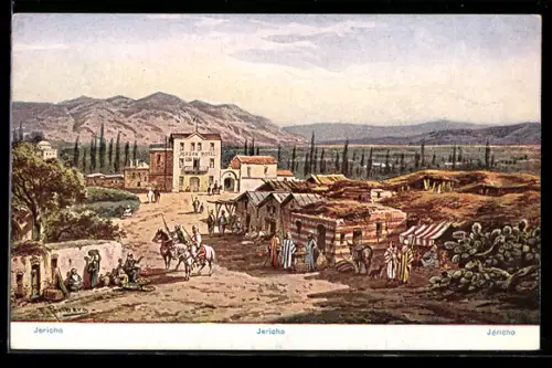 AK Jericho, Ortsansicht mit Jordan Hotel