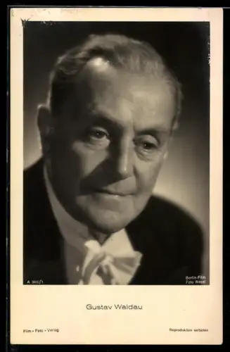 AK Schauspieler Gustav Waldau