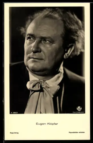 AK Schauspieler Eugen Klöpfer im Kostüm einer Filmrolle