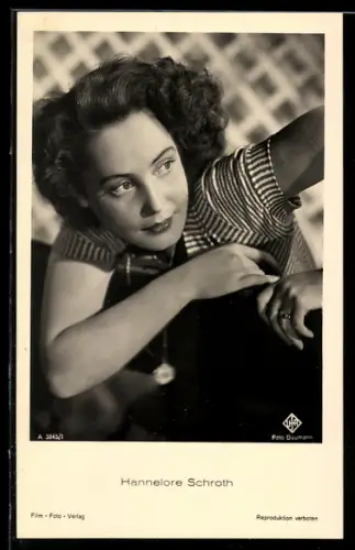 AK Schauspielerin Hannelore Schroth