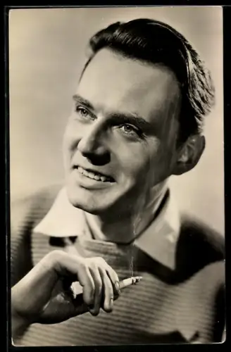 AK Schauspieler Lothar Blumhagen in dem Film Sommerliebe