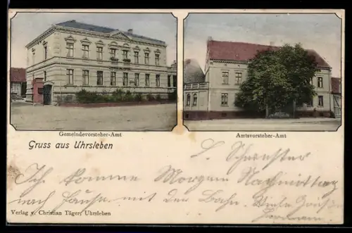 AK Uhrsleben, Gemeidevorsteher-Amt, Amtsvorsteher-Amt