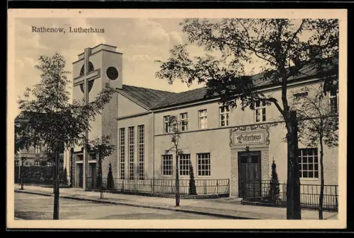 AK Rathenow, Partie am Lutherhaus