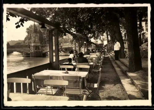 AK Tübingen, Gaststätten-Kaffee Neckarmüllerei, Inh. Kurt Haug