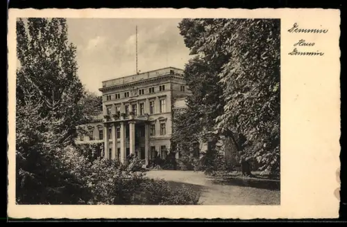 AK Demmin, Blick auf das Haus Demmin