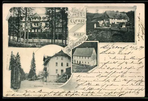 AK Schellerhau, Schellermühle u. Dependance