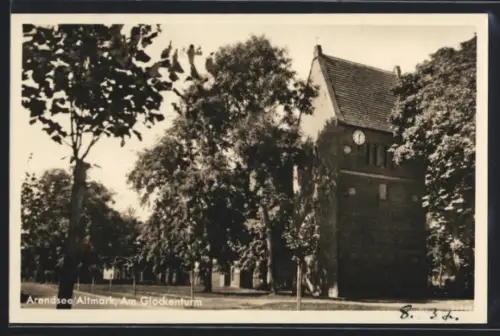 AK Arendsee /Altmark, Am Glockenturm