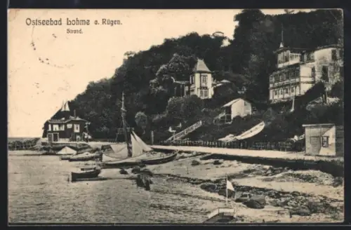 AK Lohme a. Rügen, Strand