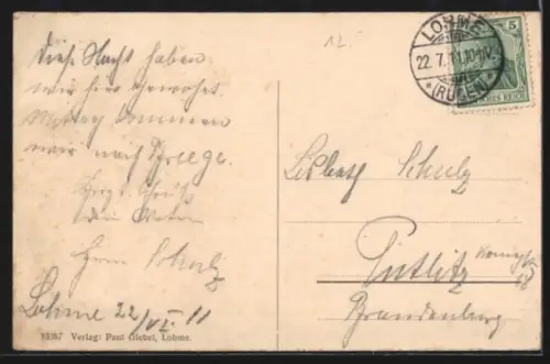 AK Lohme a. Rügen, Strand