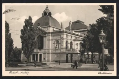 AK Rostock i. Mecklenburg, Stadttheater