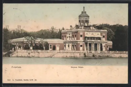 Lithographie Potsdam, Marmor Palais