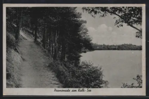 AK Kalk-See, Promenade