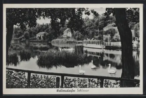 AK Woltersdorf, Schleuse