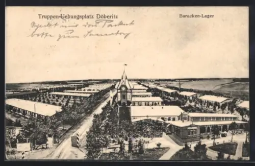 AK Döberitz, Truppen-Übungsplatz, Baracken-Lager