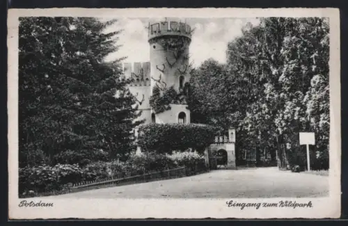 AK Potsdam, Eingang zum Wildpark