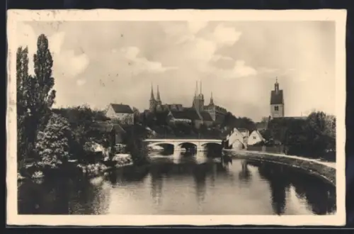AK Merseburg, Blick auf das Schloss