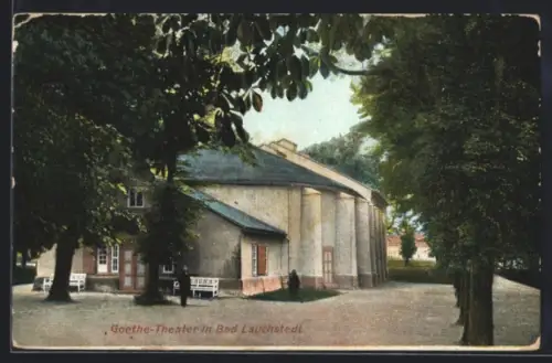 AK Bad Lauchstädt, Goethe-Theater