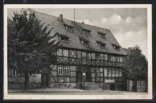 AK Ballenstedt am Harz, Altes Rathaus