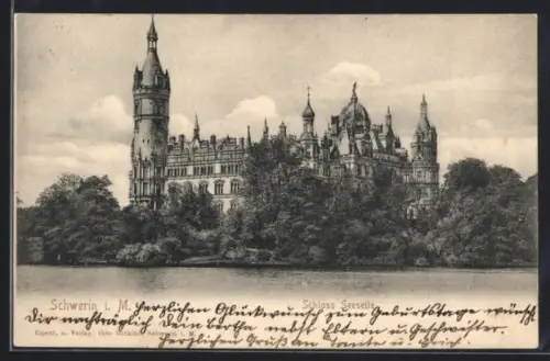 AK Schwerin i. M., Schloss Seeseite