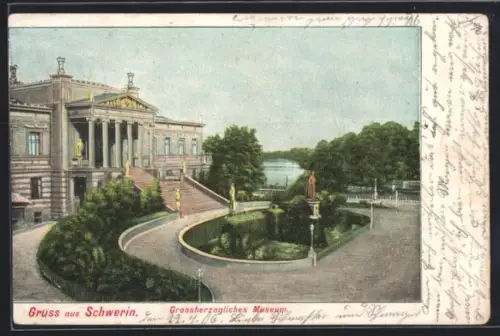 AK Schwerin, Grossherzogliches Museum