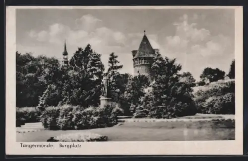AK Tangermünde, Am Burgplatz