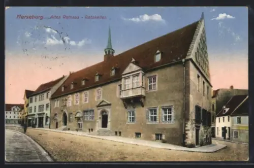 AK Merseburg, Altes Rathaus, Ratskeller
