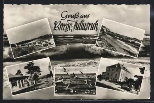 AK Breege-Juliusruh, Partie am Strand