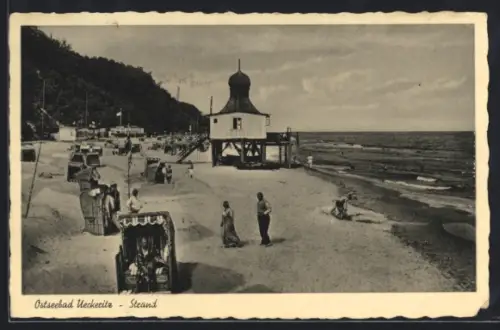 AK Ueckeritz, Partie am Strand
