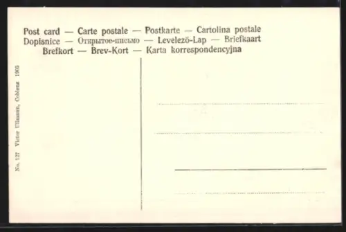 AK Coblenz, Rittersturz mit Steinbruch