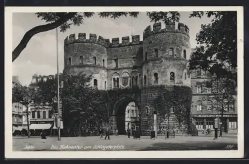 AK Köln, Hahnentor am Schlageterplatz