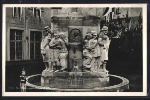 AK Köln, Willi-Ostermann-Brunnen