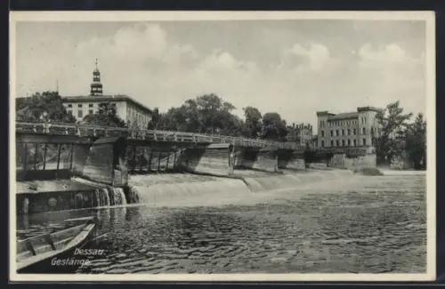 AK Dessau, Gestänge, Panorama