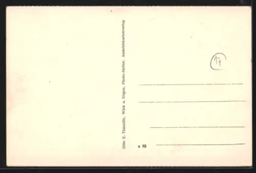 AK Wiek a. Rügen, Die Kirche