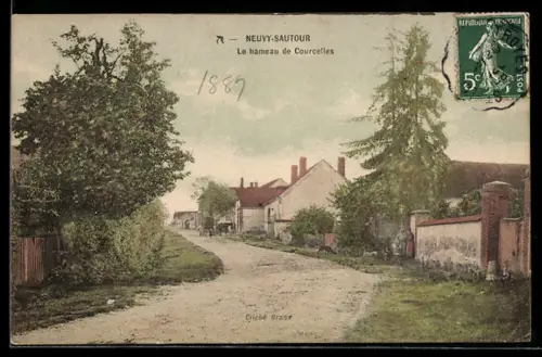 AK Neuvy-Sautour, Le hameau de Courcelles