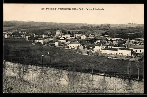 AK Saint-Priest-Taurion /Hte-V., Vue Générale