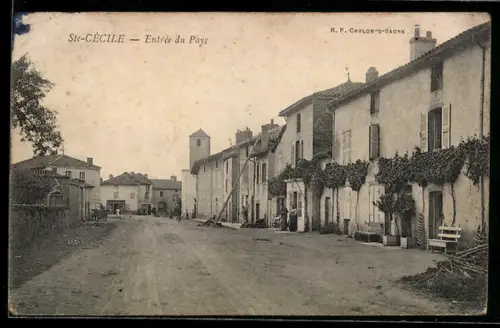AK Sainte-Cécile, Entrée du Pays