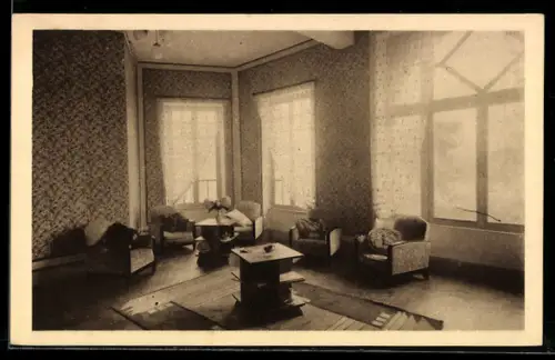 AK Trégastel /C.-du-N., Armoric-Hotel, Salon de Musique