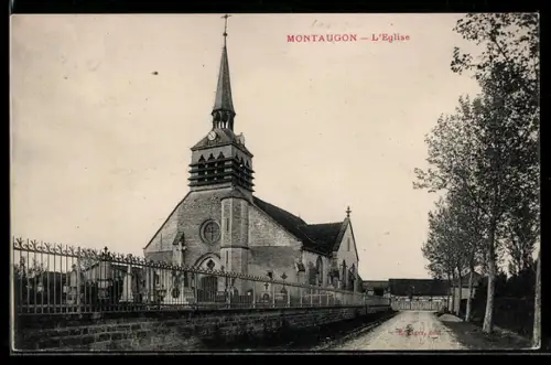 AK Montangon /Aube, l`Église