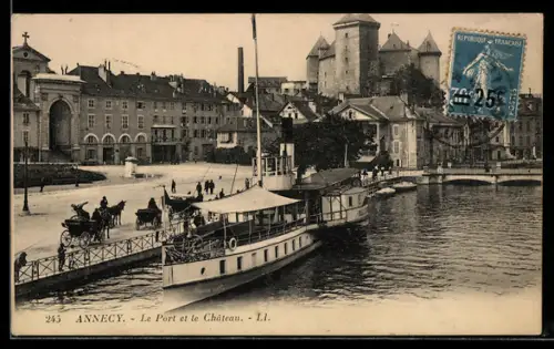AK Annecy, Le Port et le Château
