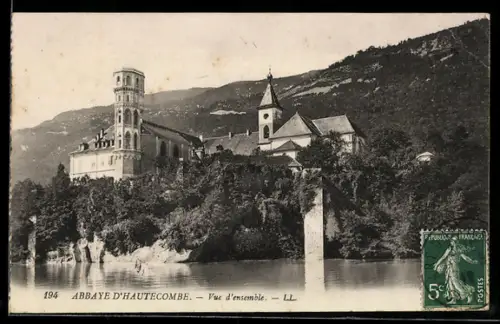 AK Saint-Pierre-de-Curtille, Abbaye de Hautecombe, Vue d`ensemble