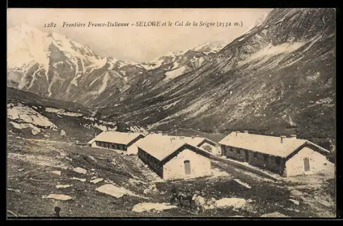 AK Seloge, Vue generale et le Col de la Seigne