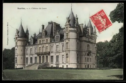 AK Sarthe, Château du Lude majestueux avec jardins alentours