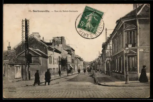 AK Sartrouville, Rue de Saint-Germain