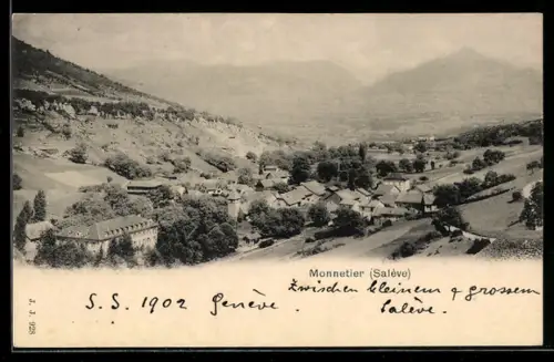 AK Monnetier /Salève, Panorama