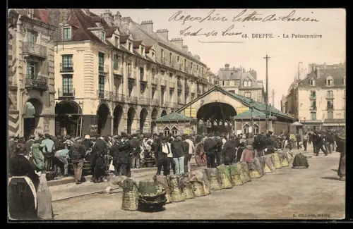 AK Dieppe, La Poissonnière